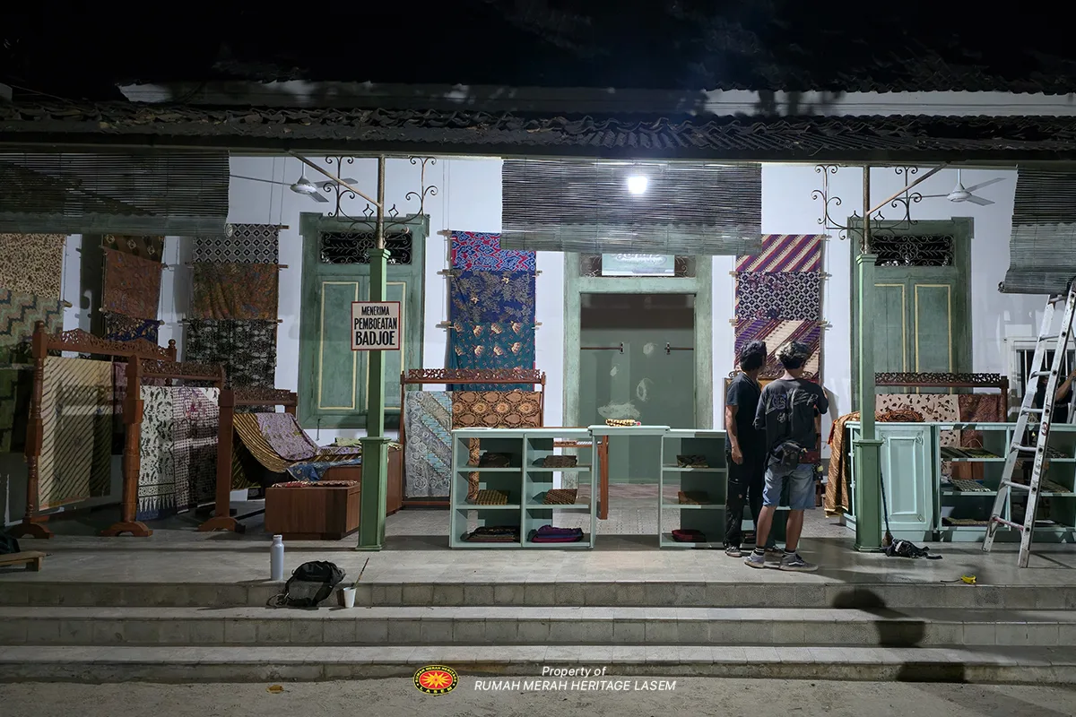 Rumah Merah Heritage Lasem Jadi Lokasi Syuting Film “Darah Biru” dari Mowin Pictures